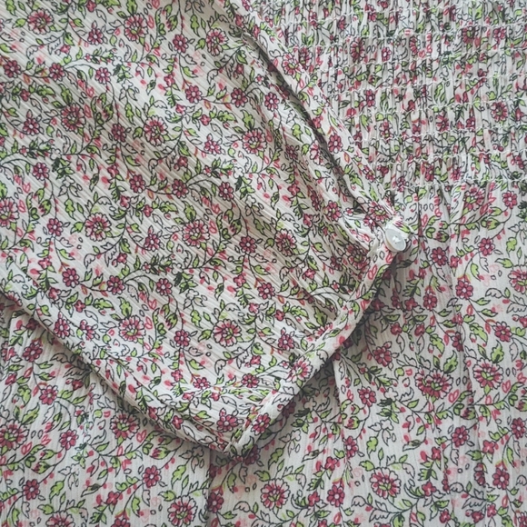 Zara flowery flowy blouse - Picture 3 of 4